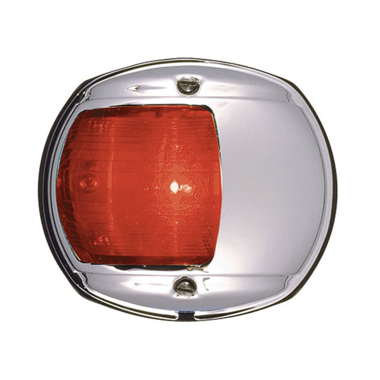 Perko LED Side Light - Red - 12V - Chrome Plated Housing - Marine Parts OnlyLightingPerko