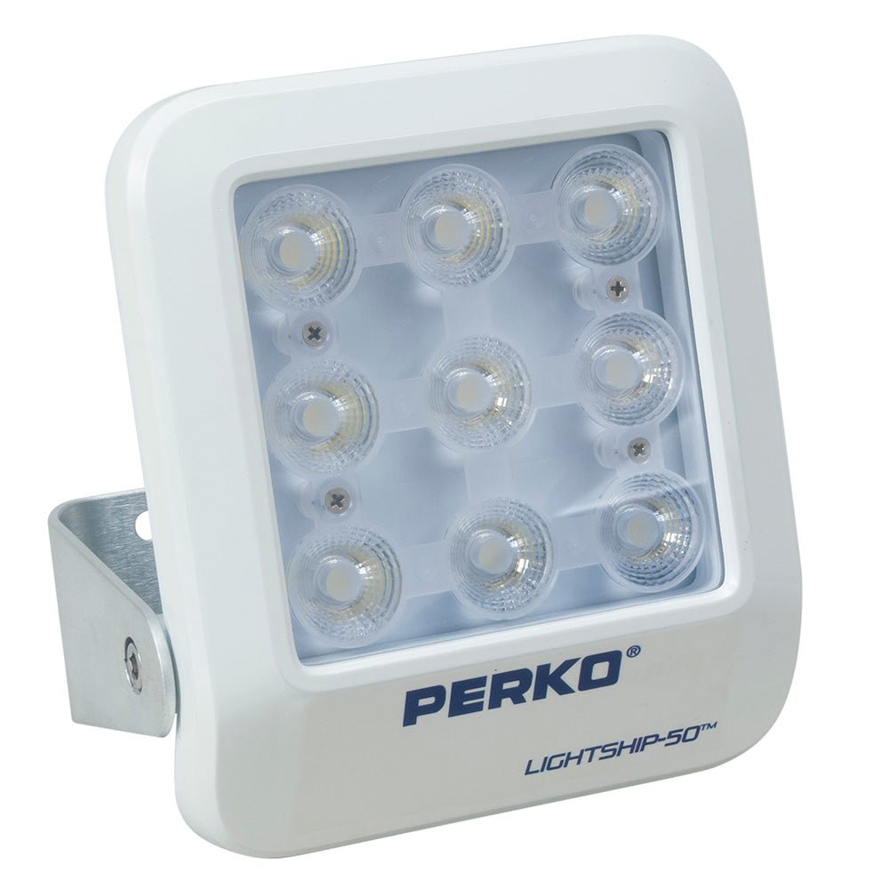 Perko Lightship 50 LED High Performance Floodlight - 12/24V - White - Marine Parts OnlyLightingPerko
