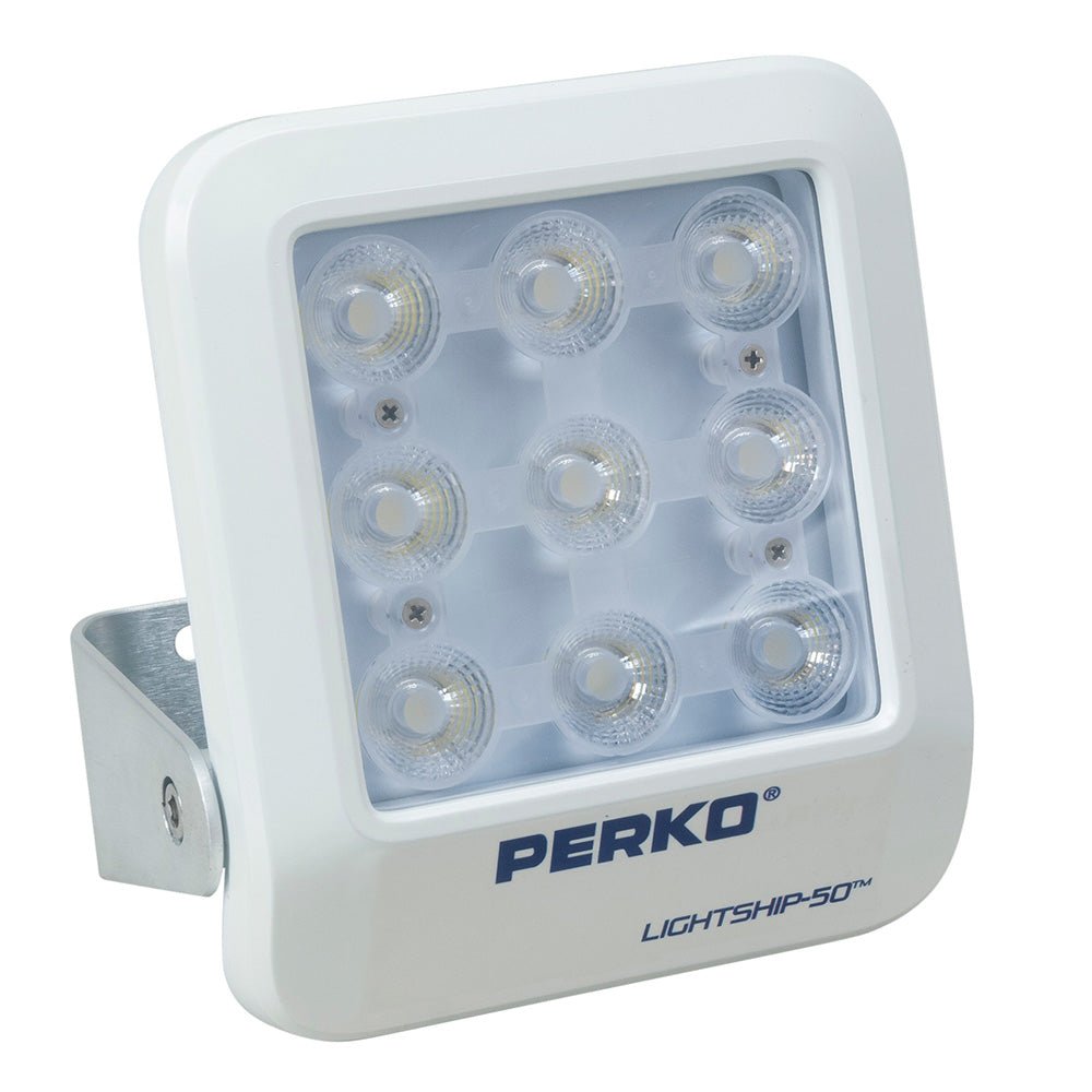 Perko Lightship 50 LED High Performance Spotlight - 12/24V - White - Marine Parts OnlyLightingPerko