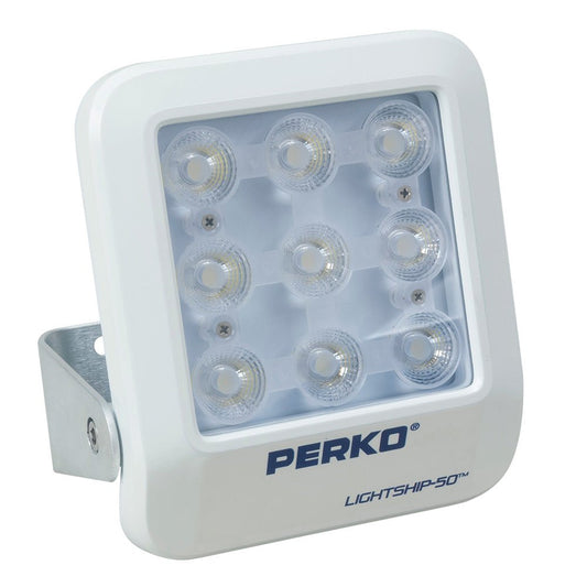 Perko Lightship 50 LED High Performance Spotlight - 12/24V - White - Marine Parts OnlyLightingPerko