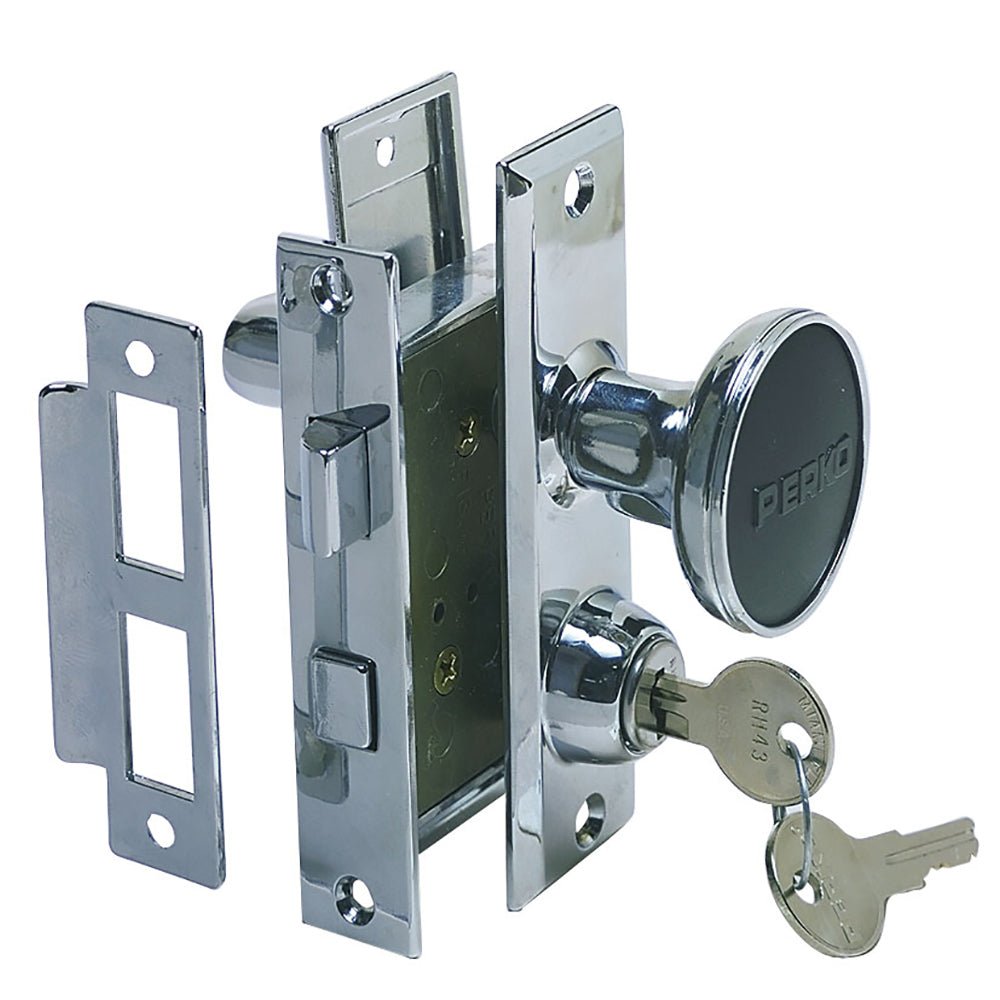 Perko Mortise Lock Set w/Bolt - Marine Parts OnlyMarine HardwarePerko