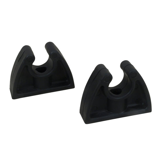 Perko Pole Storage Clips - Black - Pair - Marine Parts OnlyMarine HardwarePerko