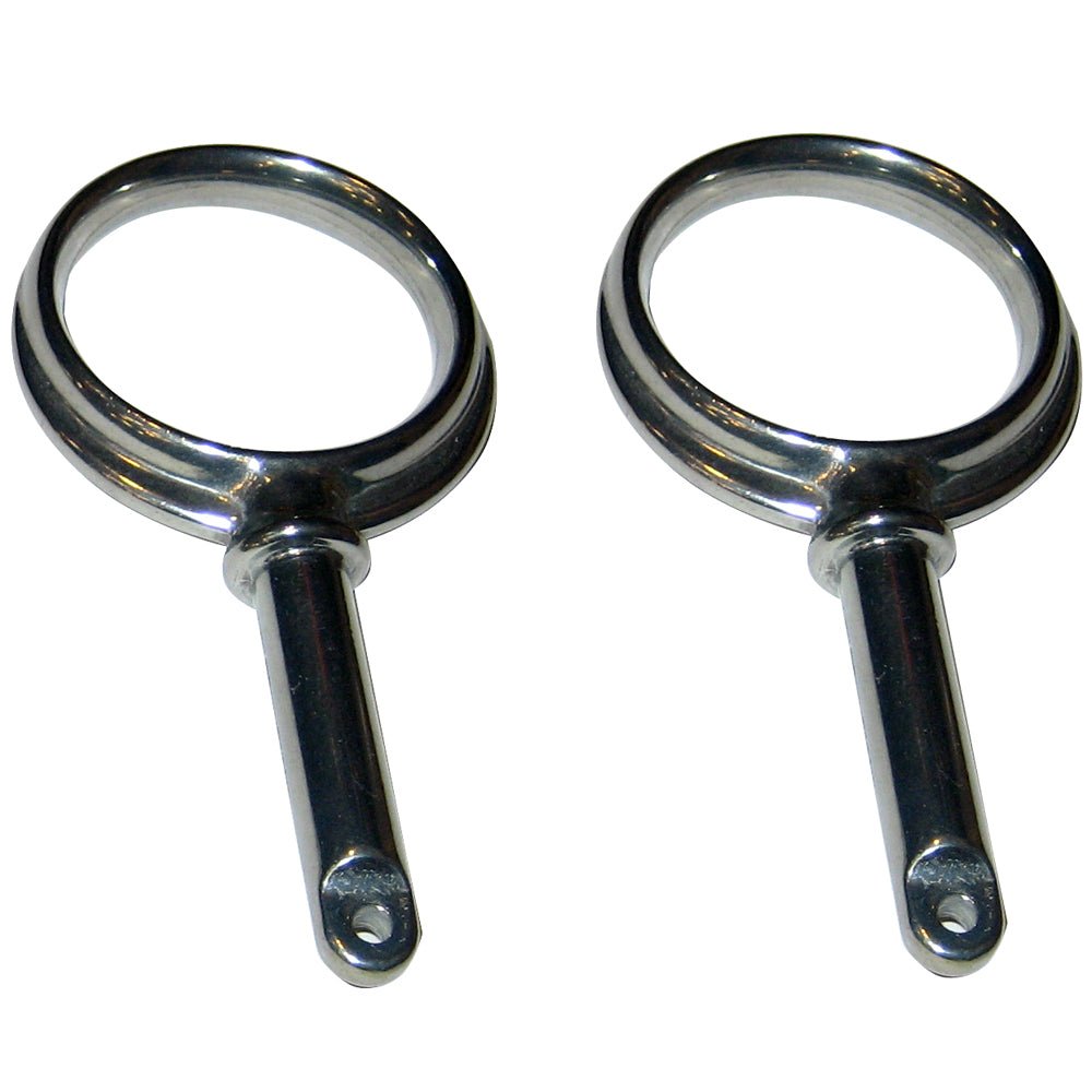 Perko Round Type Rowlock Horns - Plain Zinc - Marine Parts OnlyMarine HardwarePerko