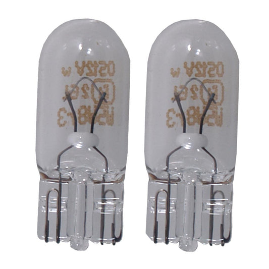 Perko Wedge Base Bulb - 12V, 5W, .35A - Pair - Marine Parts OnlyLightingPerko