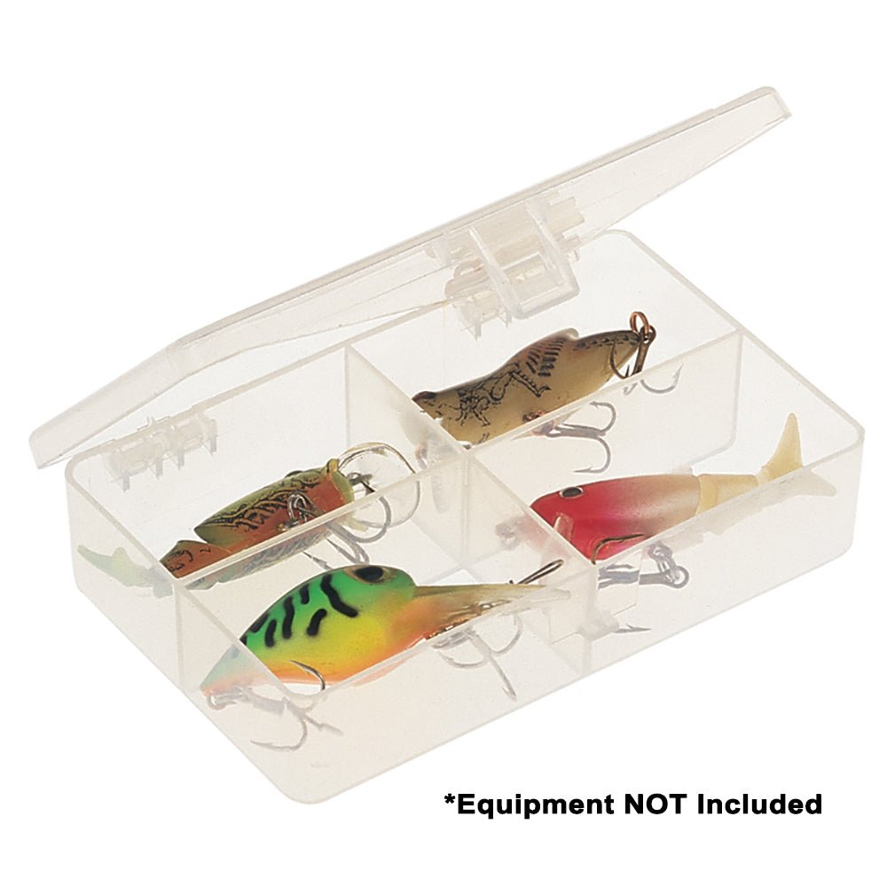Plano Four - Compartment Tackle Organizer - Clear - Marine Parts OnlyOutdoorPlano