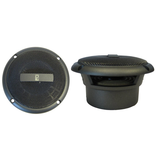 Poly - Planar MA - 3013 3" 60 Watt Round Component Speakers - Gray - Marine Parts OnlyEntertainmentPoly - Planar