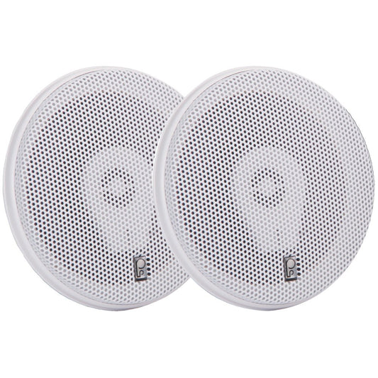 Poly - Planar MA - 8506 6" 200 Watt Titanium Series Speakers - White - Marine Parts OnlyEntertainmentPoly - Planar