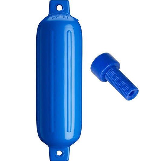 Polyform G - 3 Twin Eye Fender 5.5" x 19" - Blue w/Adapter - Marine Parts OnlyAnchoring & DockingPolyform U.S.