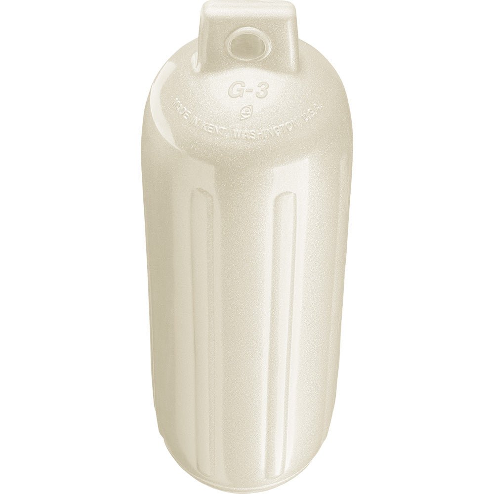 Polyform G - 3 Twin Eye Fender 5.5" x 19" - Metallic White - Marine Parts OnlyAnchoring & DockingPolyform U.S.
