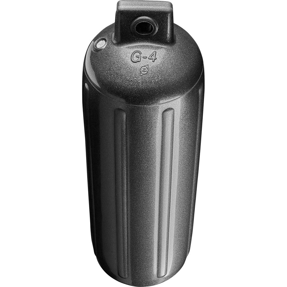 Polyform G - 4 Twin Eye Fender 6.5" x 22" - Metallic Graphite - Marine Parts OnlyAnchoring & DockingPolyform U.S.