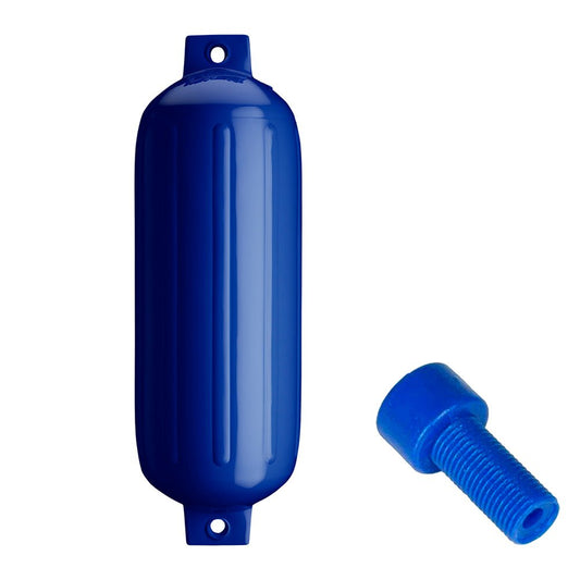 Polyform G - 5 Twin Eye Fender 8.8" x 26.8" - Cobalt Blue w/Adapter - Marine Parts OnlyAnchoring & DockingPolyform U.S.