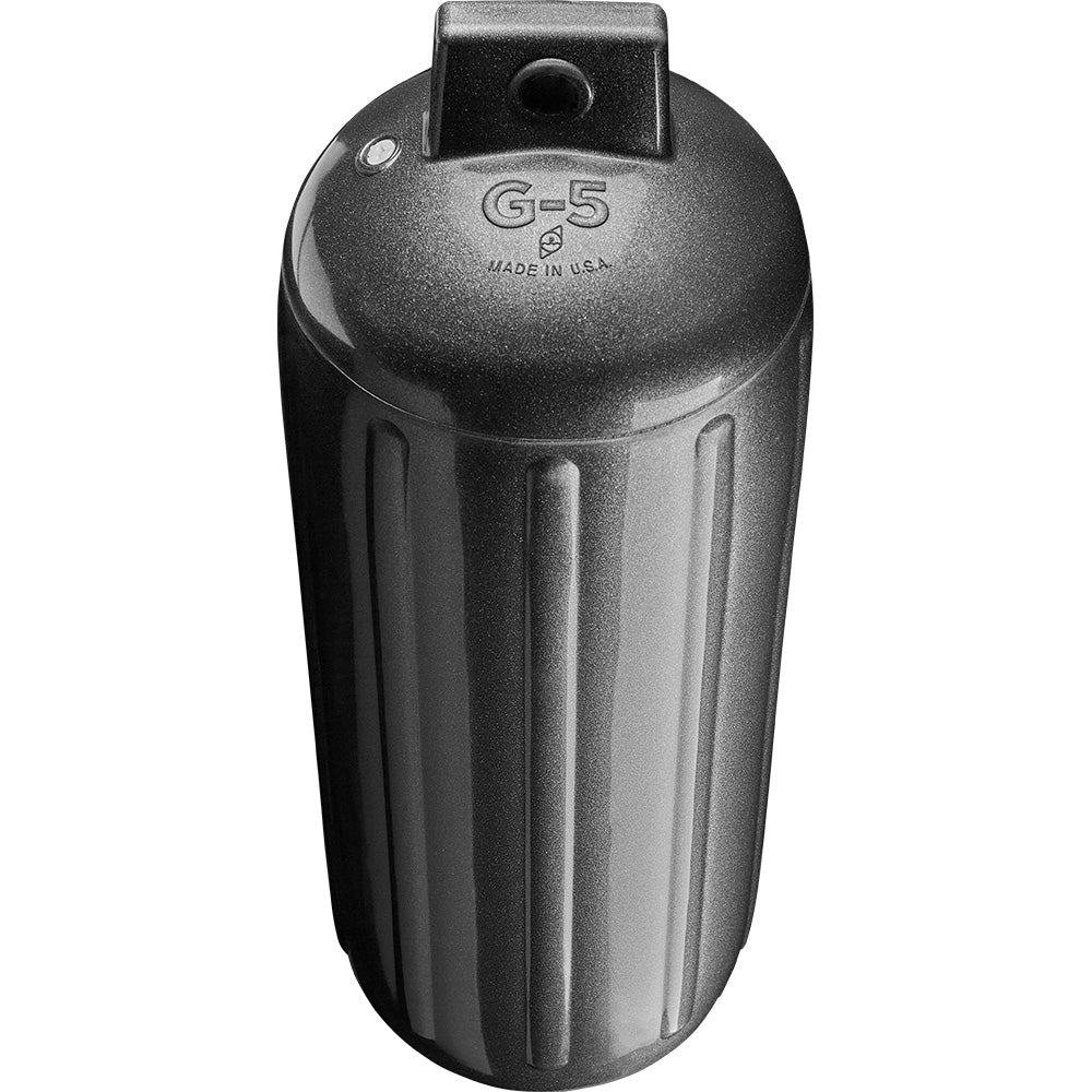 Polyform G - 5 Twin Eye Fender 8.8" x 26.8" - Metallic Graphite - Marine Parts OnlyAnchoring & DockingPolyform U.S.