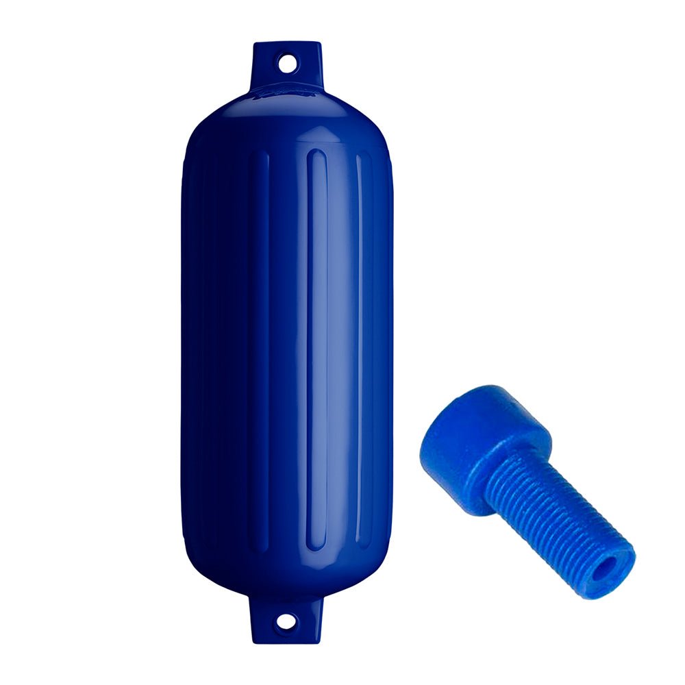 Polyform G - 6 Twin Eye Fender 11" x 30" - Cobalt Blue w/Adapter - Marine Parts OnlyAnchoring & DockingPolyform U.S.