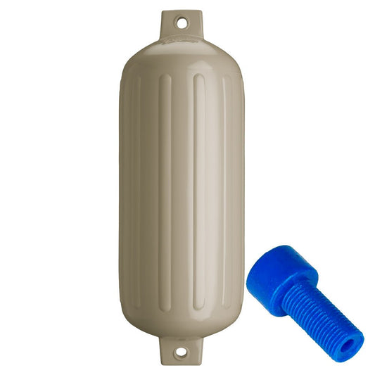 Polyform G - 6 Twin Eye Fender 11" x 30" - Sand w/Adapter - Marine Parts OnlyAnchoring & DockingPolyform U.S.