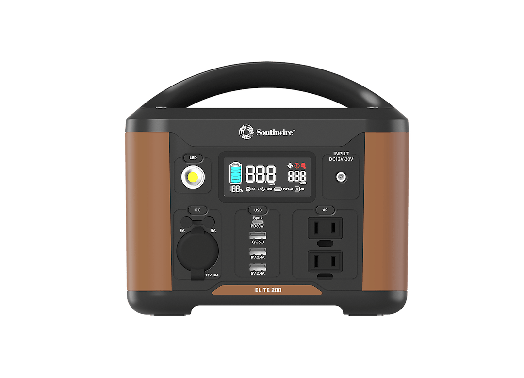 PORTABLE PWR STN 200 W/AC & DC ADAP - Marine Parts OnlySOUTHWIRE