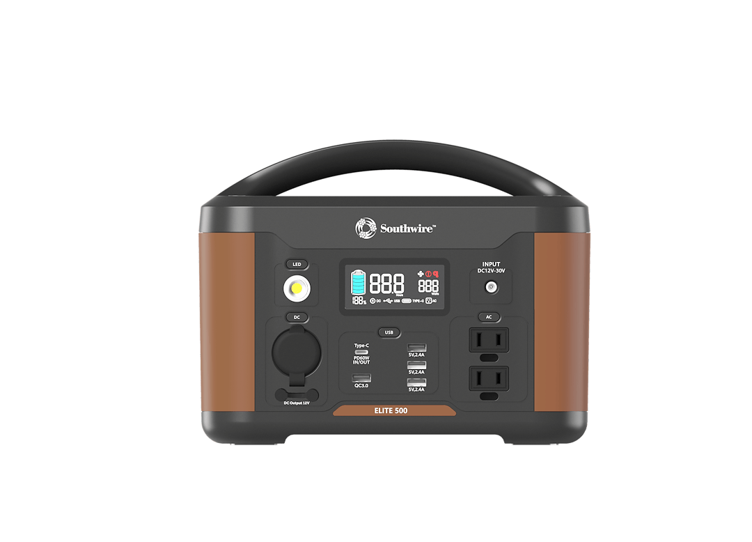 PORTABLE PWR STN 500 W/AC & DC ADAP - Marine Parts OnlySOUTHWIRE