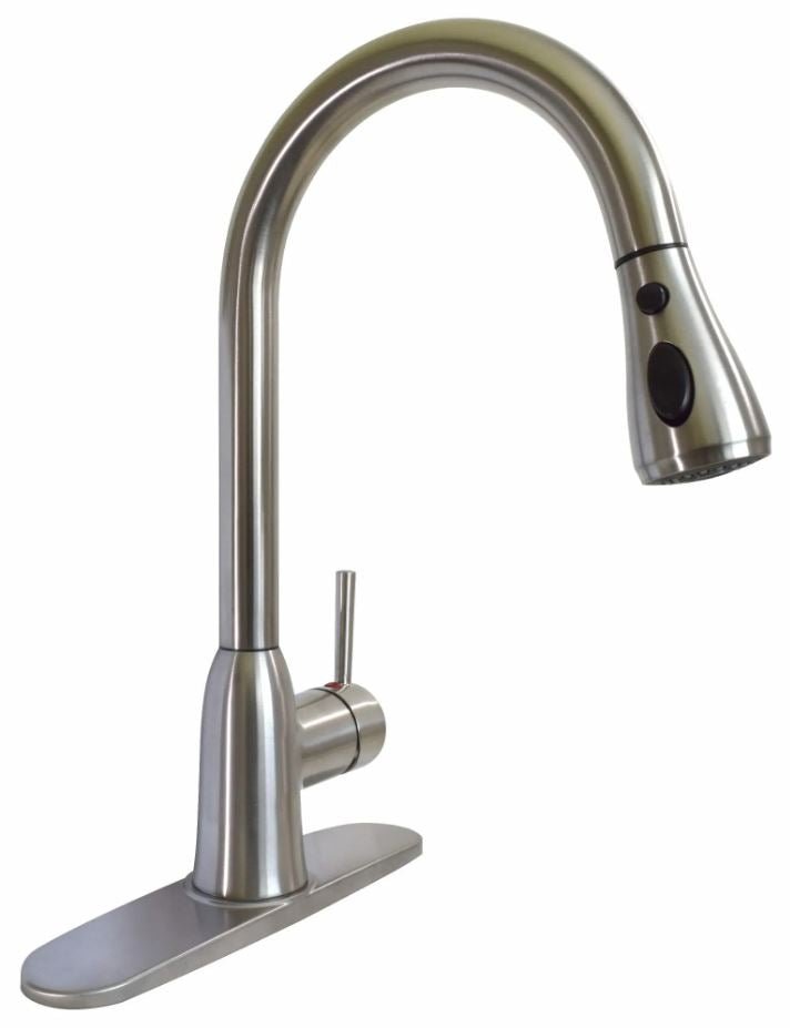 PREMIUM SLIMLINE BOOST FAUCET BN - Marine Parts OnlyVALTERRA LLC