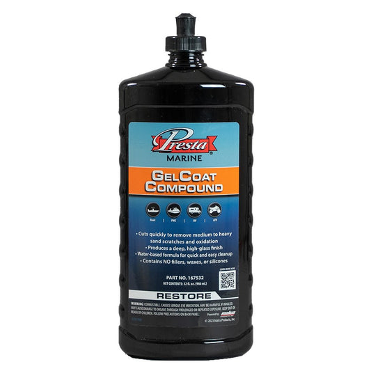 Presta Gel Coat Compound - 32 fl oz - Marine Parts OnlyBoat OutfittingPresta