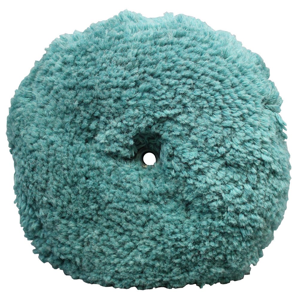 Presta Green Double - Sided Wool Light Cutting/Polish Pad - 9" - Marine Parts OnlyBoat OutfittingPresta