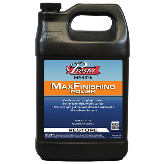 Presta MaxFinishing Polish - 1 - Gallon - Marine Parts OnlyBoat OutfittingPresta