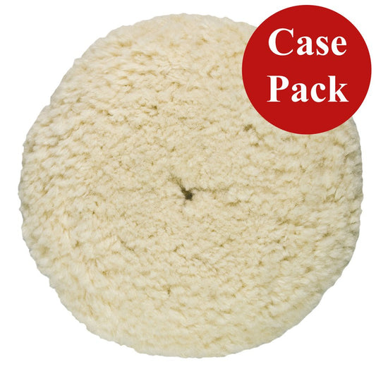 Presta Rotary Wool Buffing Pad - White Heavy Cut - *Case of 12* - Marine Parts OnlyBoat OutfittingPresta
