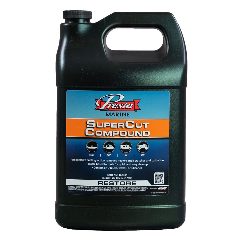 Presta Super Cut Compound - 1 Gallon - Marine Parts OnlyBoat OutfittingPresta