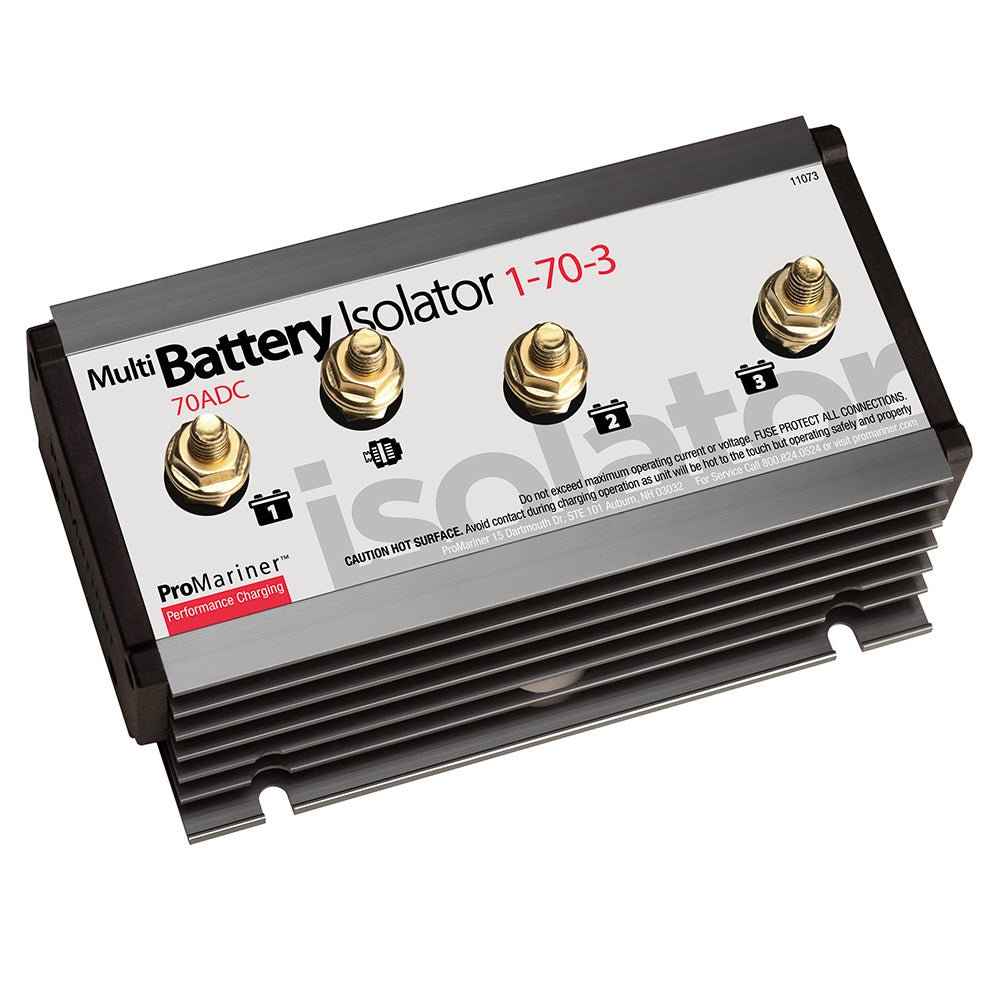 ProMariner Battery Isolator - 1 Alternator - 3 Battery - 70 AMP - Marine Parts OnlyElectricalProMariner