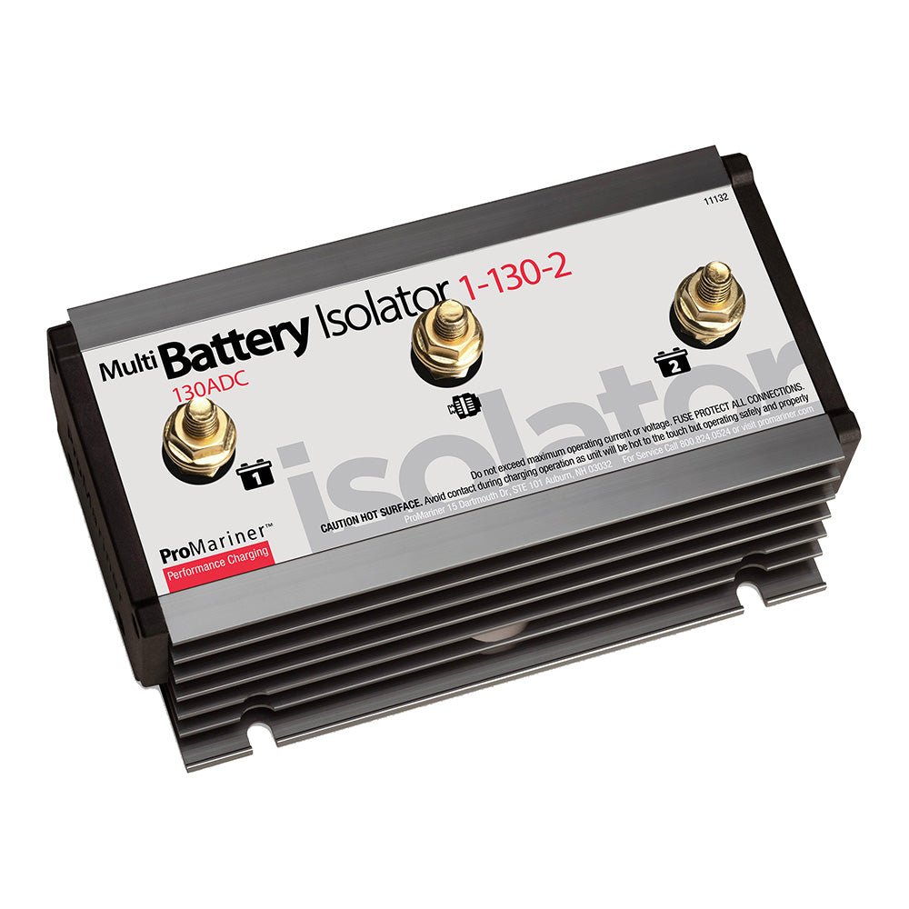 ProMariner Battery Isolator - 130 AMP - 1 Alternator - 2 Battery - Marine Parts OnlyElectricalProMariner
