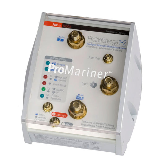 ProMariner ProIsoCharge Battery Isolator 120Amp 1 - Alt 2 - Bat - 12V - Marine Parts OnlyElectricalProMariner