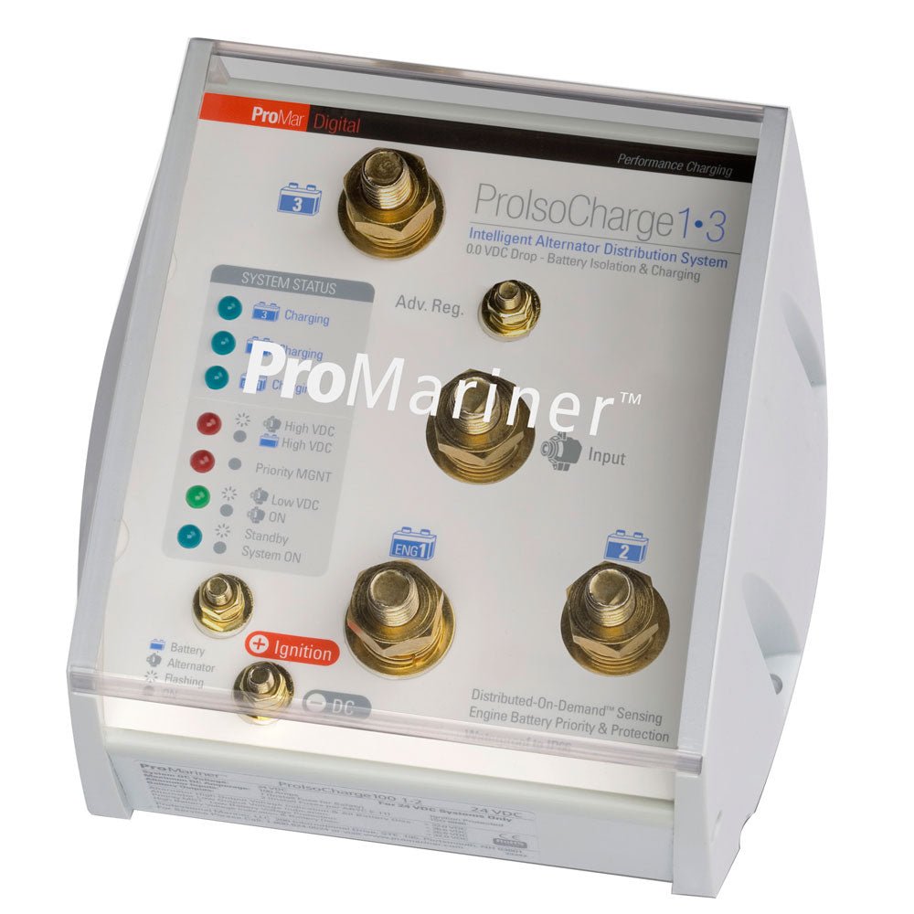 ProMariner ProIsoCharge Battery Isolator 120Amp 1 - Alt 3 - Bat - 12V - Marine Parts OnlyElectricalProMariner