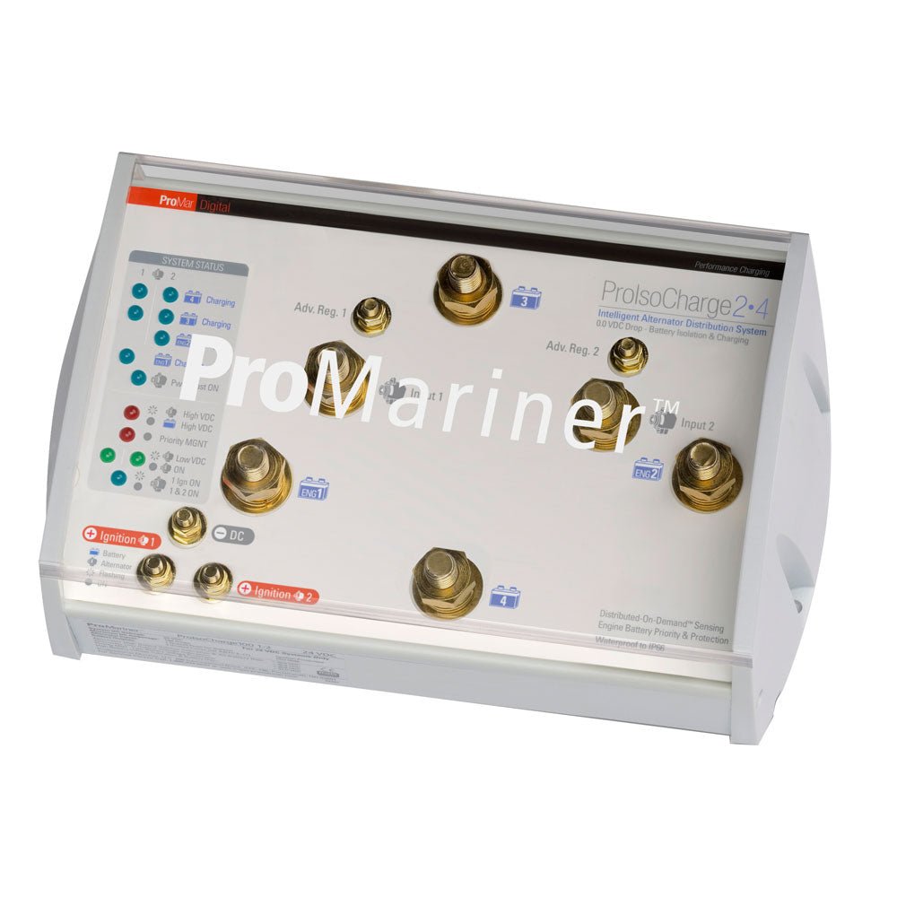 ProMariner ProIsoCharge Battery Isolator 130Amp 2 - Alt 4 - Bat - 12V - Marine Parts OnlyElectricalProMariner