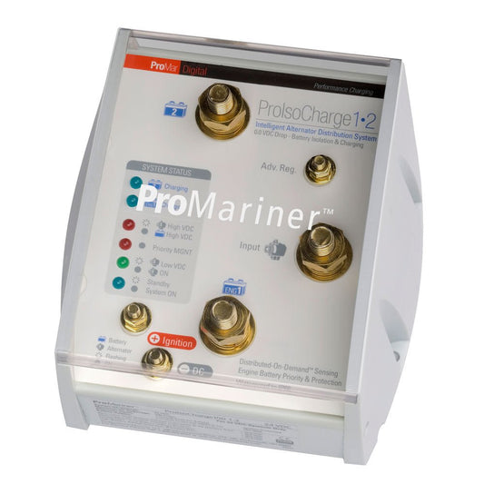 ProMariner ProIsoCharge Battery Isolator 180Amp 1 - Alt 2 - Bat - 12V - Marine Parts OnlyElectricalProMariner
