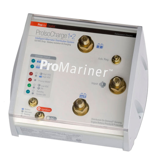 ProMariner ProIsoCharge Battery Isolator 250Amp 1 - Alt 2 - Bat - 12V - Marine Parts OnlyElectricalProMariner