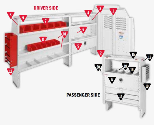 PROMASTER 136WB COM SHELV - Marine Parts OnlyWEATHERGUARD