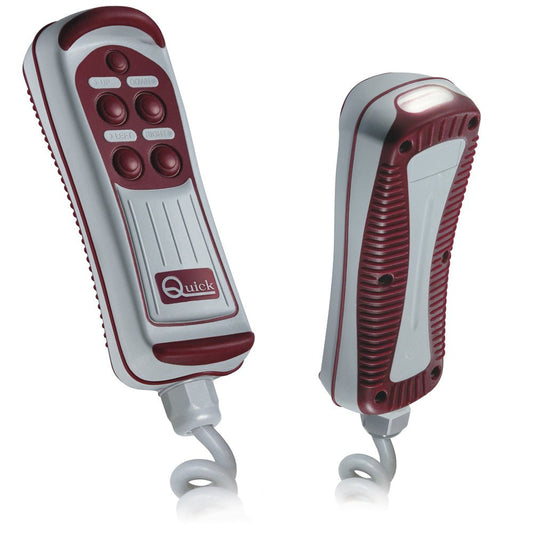 Quick HRC1004L 4 - Button Remote w/LED Light - Marine Parts OnlyAnchoring & DockingQuick