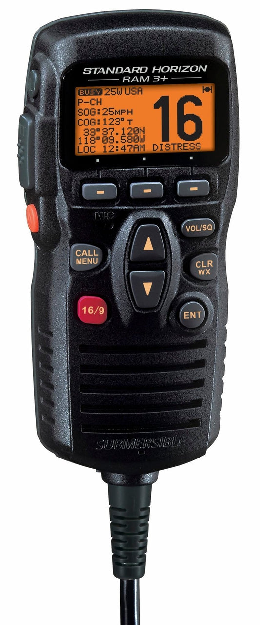 RAM MIC CMP31B RAM3+ BLACK - Marine Parts OnlySTANDARD