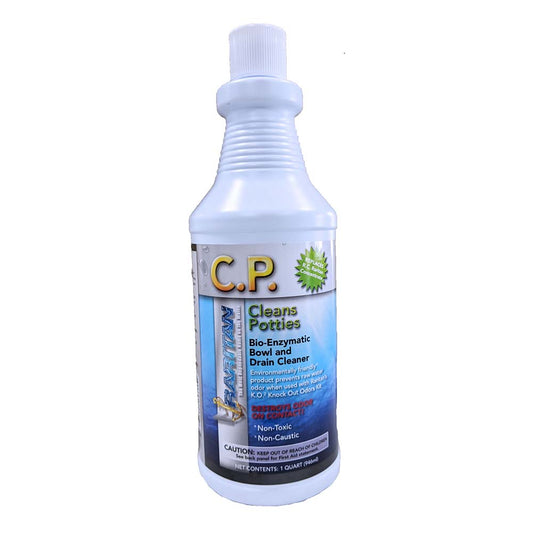 Raritan C.P. Cleans Potties Bio - Enzymatic Bowl Cleaner - 32oz Bottle - Marine Parts OnlyBoat OutfittingRaritan