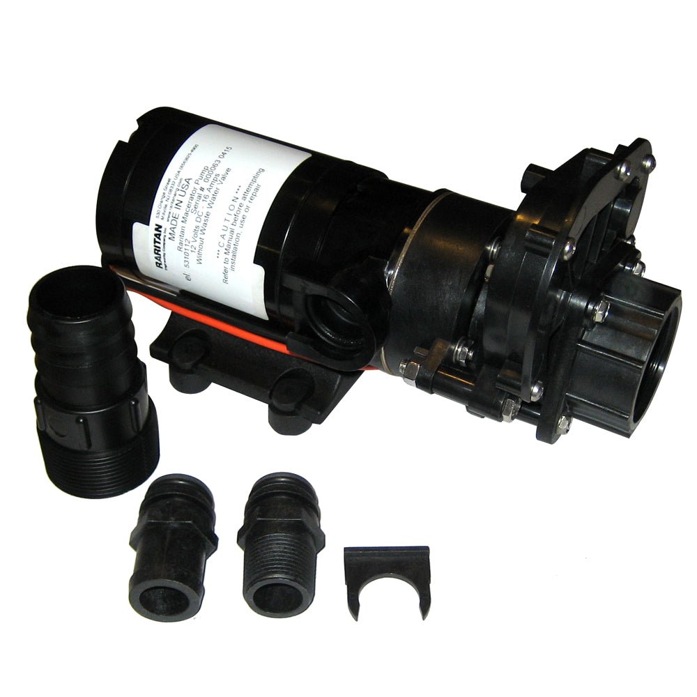 Raritan Macerator Pump - 12v w/Waste Valve - Marine Parts OnlyMarine Plumbing & VentilationRaritan