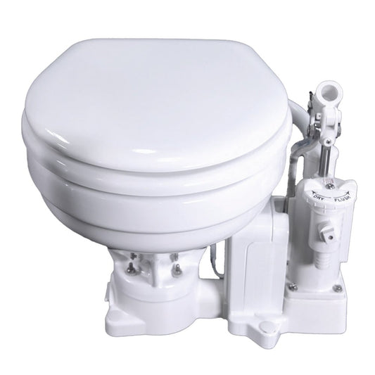 Raritan PH PowerFlush Electric/Manual Toilet - Marine Size - 12v - White - Marine Parts OnlyMarine Plumbing & VentilationRaritan