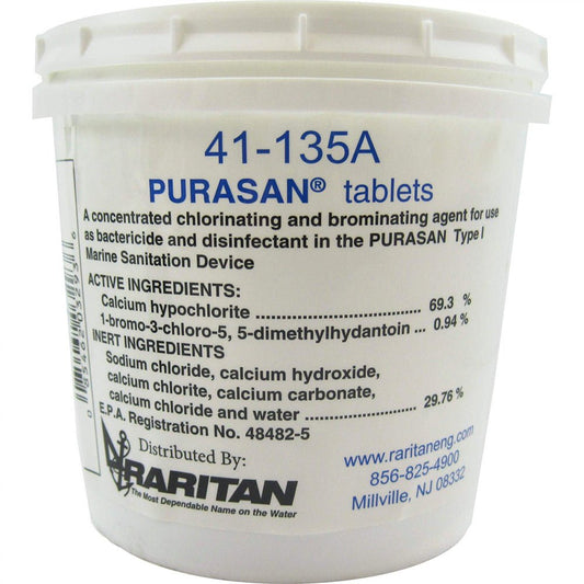Raritan PURASAN&reg; EX Refill Tablets *1 Tub of 6 Tablets - Marine Parts OnlyMarine Plumbing & VentilationRaritan
