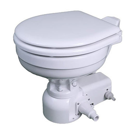Raritan Sea Era Marine Size Pressurized Freshwater Toilet w/Multifunction Panel - White - 12V - Marine Parts OnlyMarine Plumbing & VentilationRaritan
