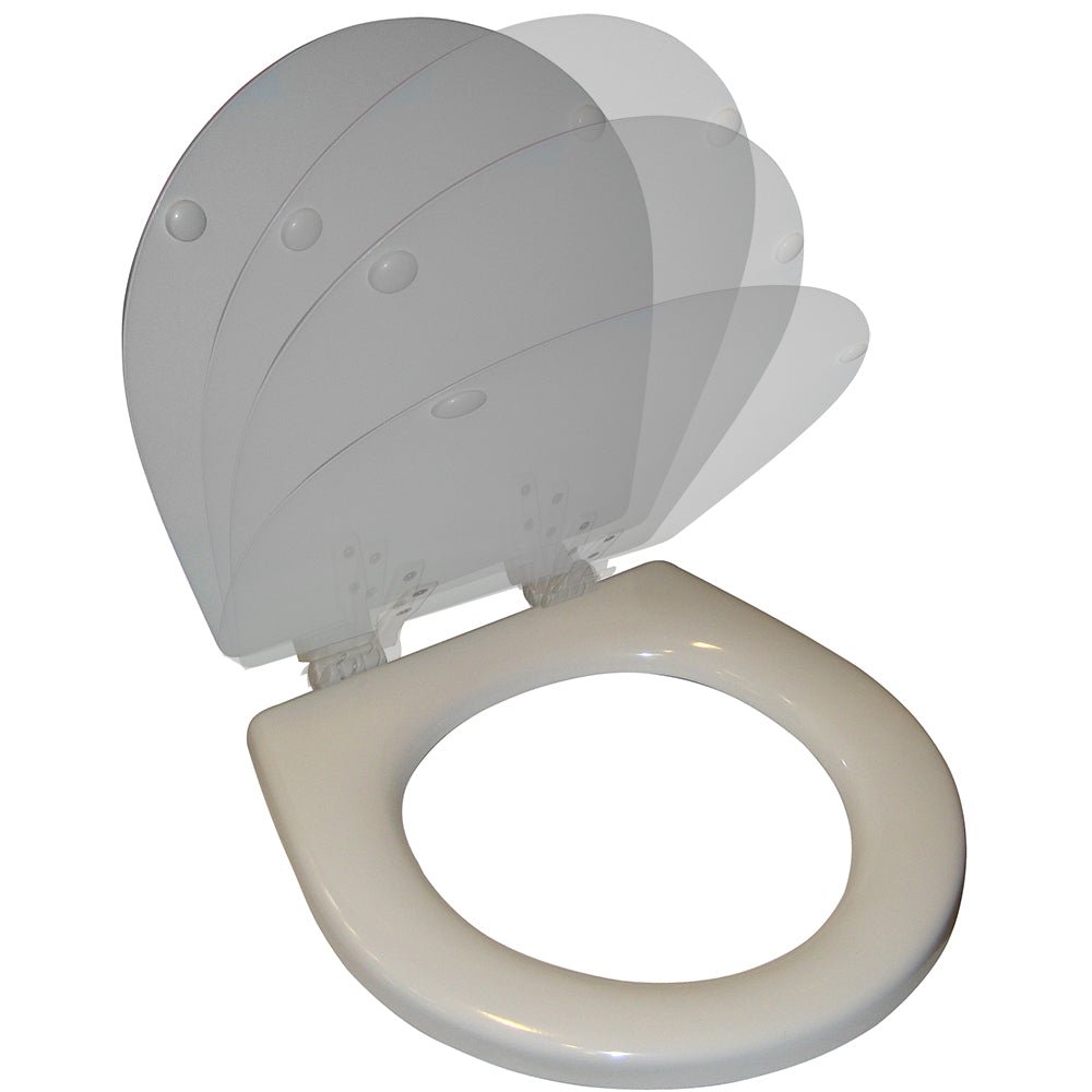 Raritan Slow Close Seat & Cover - White - Marine Parts OnlyMarine Plumbing & VentilationRaritan