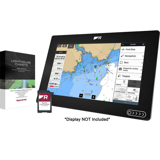 Raymarine LightHouse Chart North America - Marine Parts OnlyCartographyRaymarine