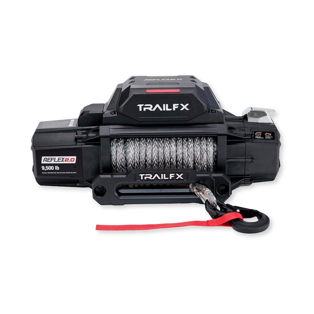REFLEX 2.0 WINCH 9.5K SYNTHETIC - Marine Parts OnlyTRAILFX