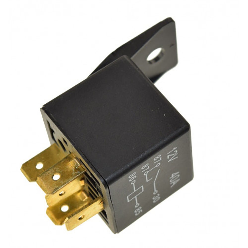 Regitar USA Relay w/Tab f/Most Engines: 30AMP, 5 Terminal, Single Pole/Double Throw - Marine Parts OnlyEngine Parts & ServiceRegitar U.S.A.