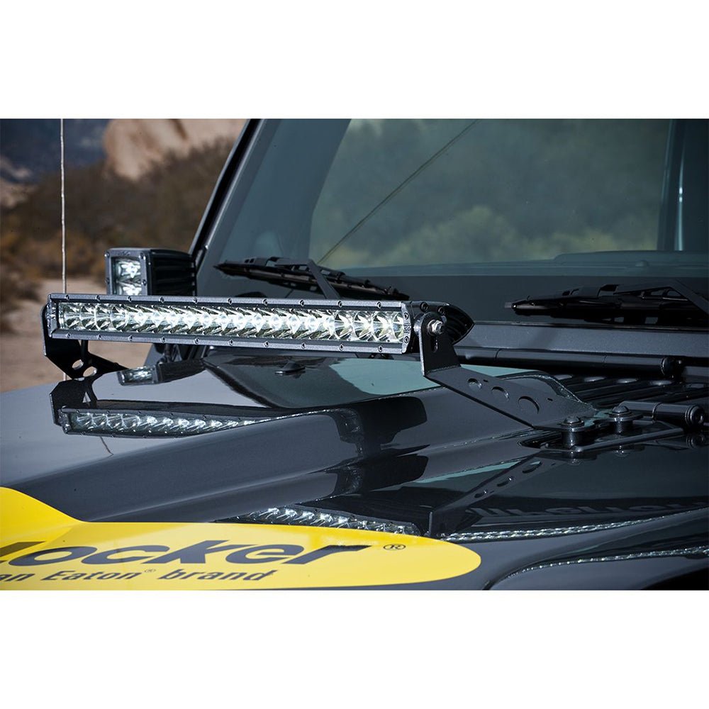 RIGID Industries 2007 - 2017 Jeep JK 20" Light Hood Mount - Marine Parts OnlyLightingRIGID Industries