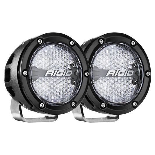 RIGID Industries 360 - Series RGBW 4" Offroad Lamp Diffused Beam w/RGBW Backlight Pods - Set of 2 - Marine Parts OnlyAutomotive/RVRIGID Industries
