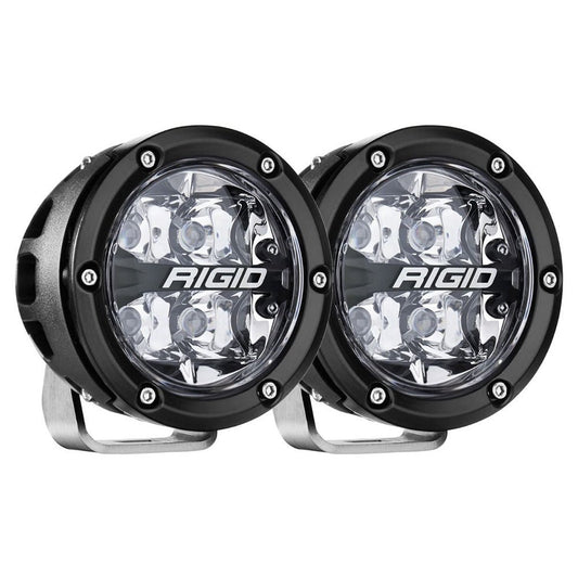 RIGID Industries 360 - Series RGBW 4" Offroad Spot Beam w/RGBW Backlight Pods - Set of 2 - Marine Parts OnlyAutomotive/RVRIGID Industries