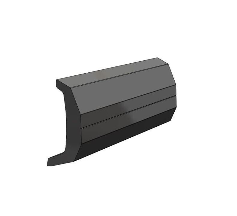RIGID RUB RAIL BLACK 20 - Marine Parts OnlyTACO METALS