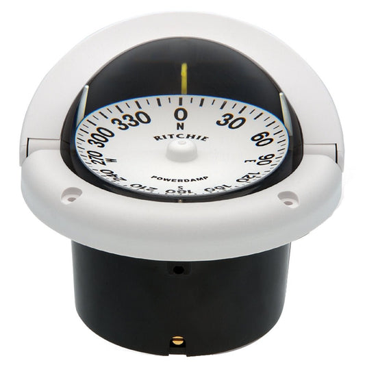 Ritchie HF - 742W Helmsman Compass - Flush Mount - White - Marine Parts OnlyMarine Navigation & InstrumentsRitchie